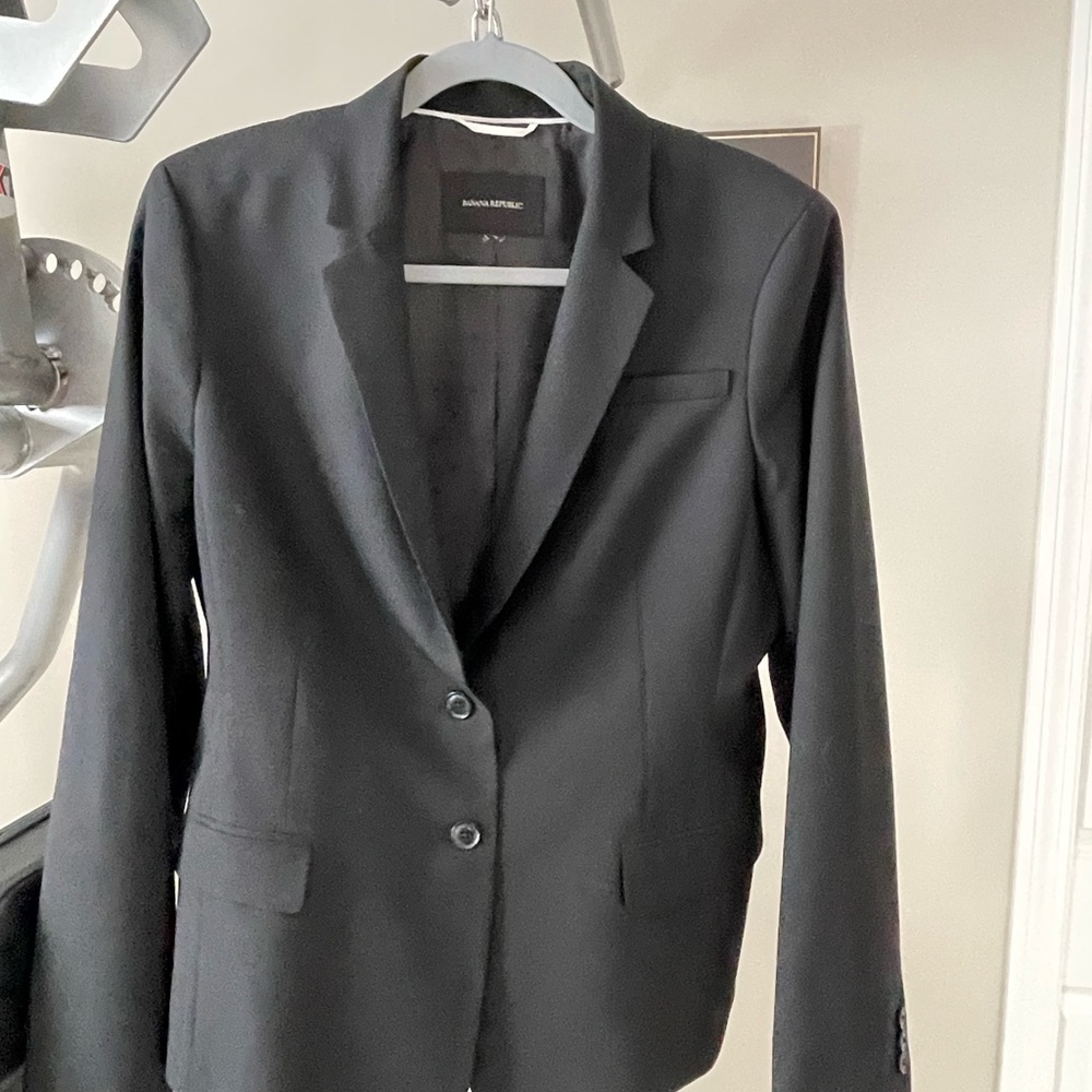 Banana Republic Black Blazer size 14